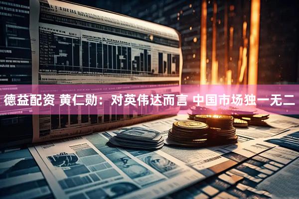 德益配资 黄仁勋：对英伟达而言 中国市场独一无二